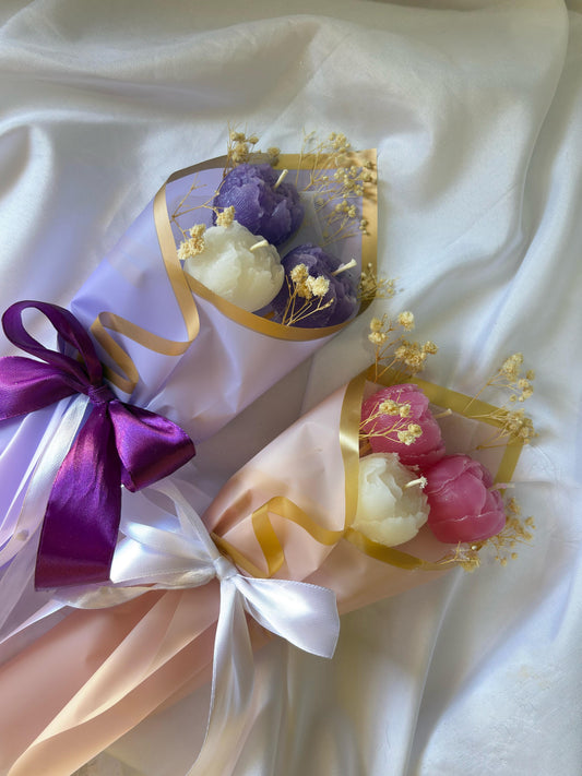 Three Peony Boquet
