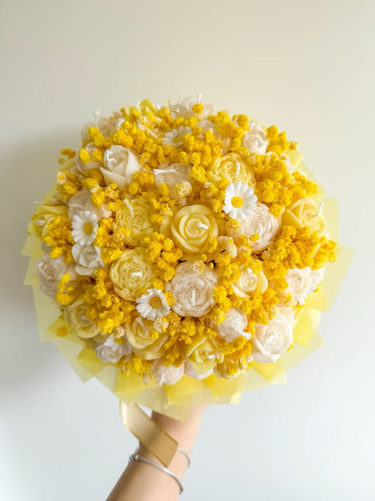 Sunlit Candle Bouquet