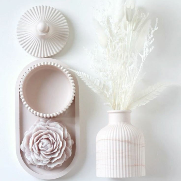 Ribbed Set of Four